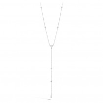 TRIPLICITY TRIANGLE LARIAT NECKLACE