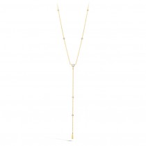TRIPLICITY TRIANGLE LARIAT NECKLACE