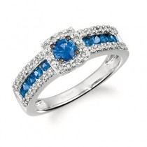 Le Vian® Ring featuring 5/8 cts. Blueberry Sapphire