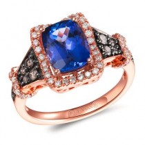 Le Vian® Ring featuring 2 cts. Blueberry Tanzanite