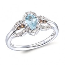 Le Vian® Ring featuring 3/8 cts. Blue Topaz