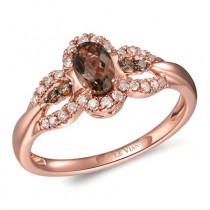 Le Vian® Ring featuring 3/8 cts. Chocolate Quartz