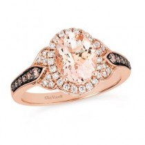 Le Vian® Ring featuring 1 1/3 cts. Peach Morganite