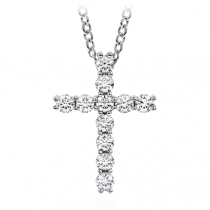 Whimsical Cross Pendant Necklace