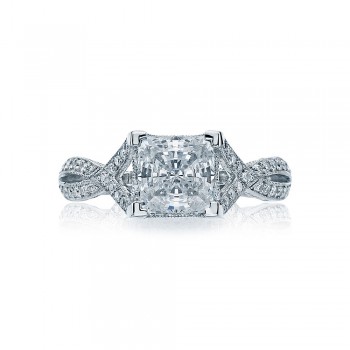 2565PR65 Platinum Simply Tacori Engagement Ring