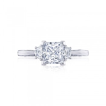 2658PR6 Platinum Simply Tacori Engagement Ring