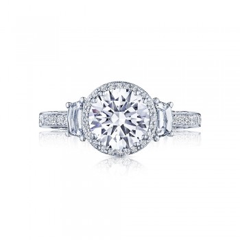 Tacori 2663RD75 Platinum Ladies Dantela Engagement Ring