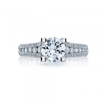 Tacori Crescent Platinum Engagement Ring HT2513RD7512X