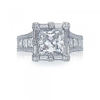HT2601PR85 Platinum Tacori RoyalT Engagement Ring