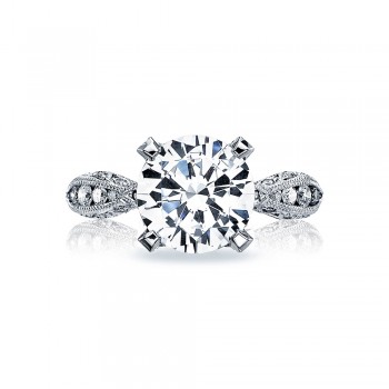HT2602RD95 Platinum Tacori RoyalT Engagement Ring