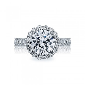 HT2605RD95 Platinum Tacori RoyalT Engagement Ring