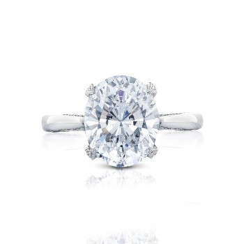 HT2625OV11X9 Platinum Tacori RoyalT Engagement Ring