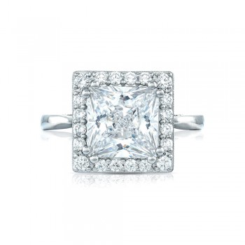 Tacori  HT2651PR8 Platinum Simply Tacori RoyalT Engagement Ring