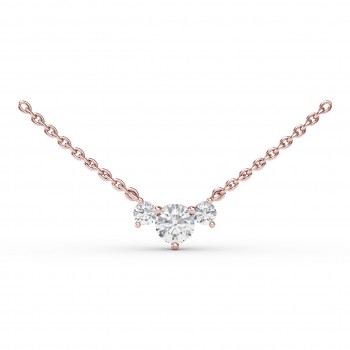 Trio Diamond Necklace 