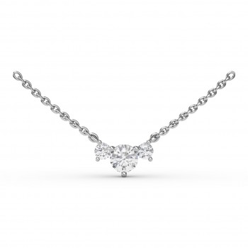Trio Diamond Necklace 