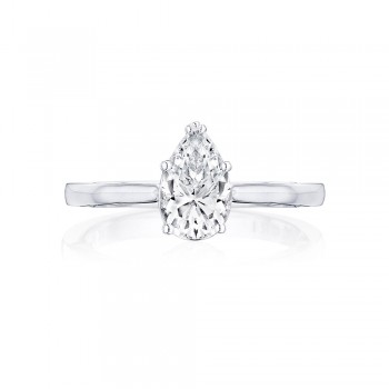 Tacori P100PS85X55FW 14 karat Coastal Crescent Engagement Ring