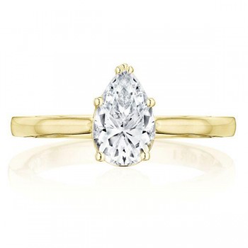 Tacori P100PS85X55FY 14 karat Coastal Crescent Engagement Ring