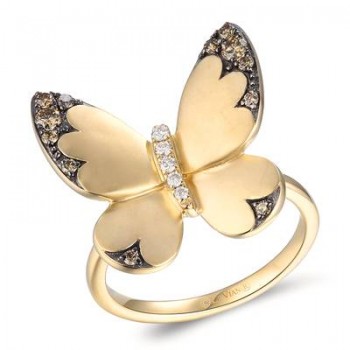 Le Vian® Ring featuring 1/4 cts. Chocolate Diamonds
