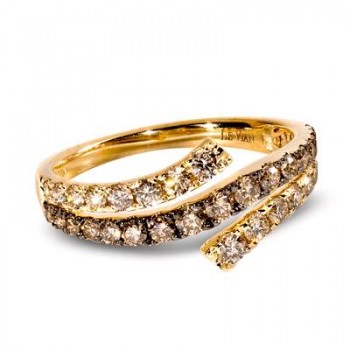 Le Vian® Ring featuring 3/8 cts. Chocolate Diamonds
