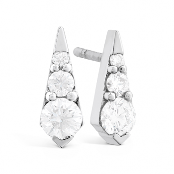 Triplicity Drop Stud Earrings