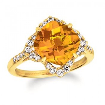 Le Vian® Ring featuring 3 3/4 cts. Cinnamon Citrine